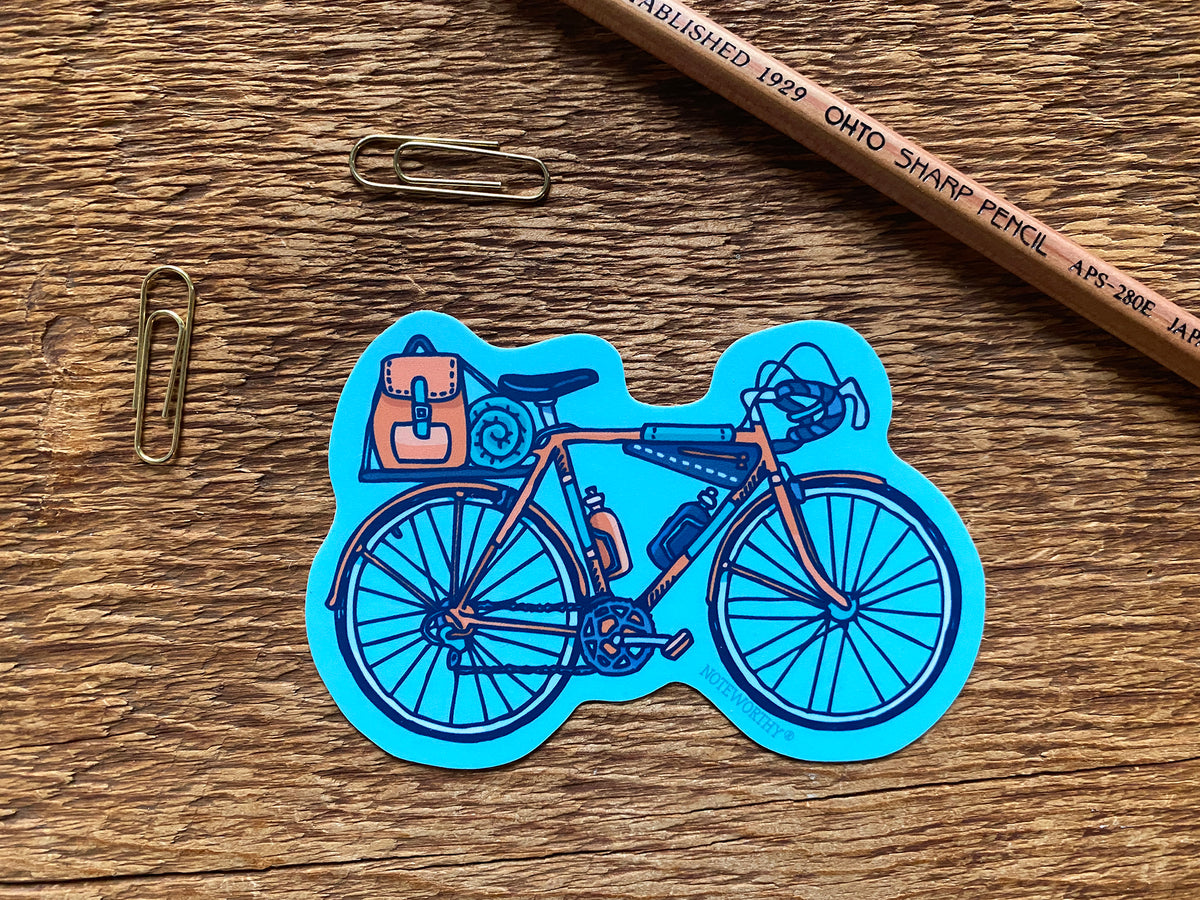 Bicycle Sticker – Noteworthy Paper & Press