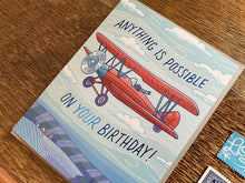 Airplane Birthday Greeting Card
