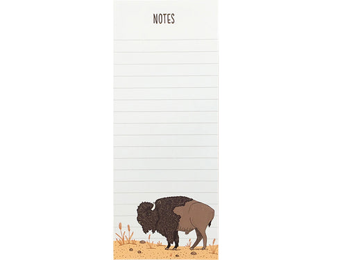 Bison Notepad