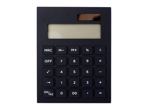 Acrylic Calculator, Noire