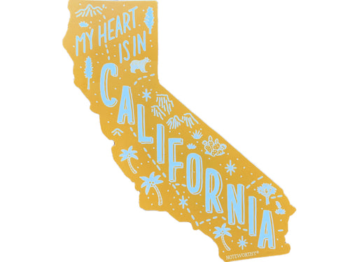 California State Sticker