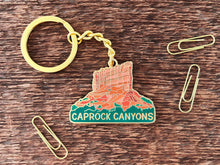 Caprock Canyons Enamel Keychain