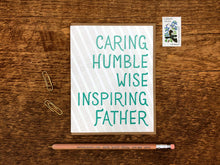 Caring Father Greeting Card