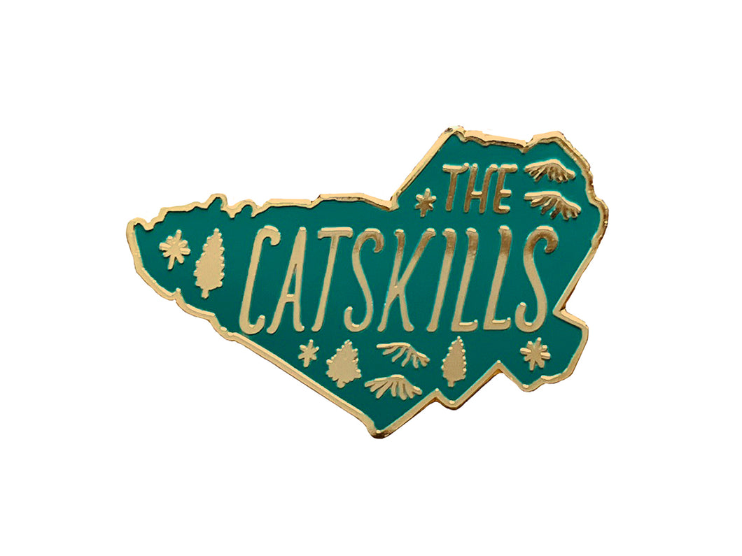 Catskills Enamel Pin