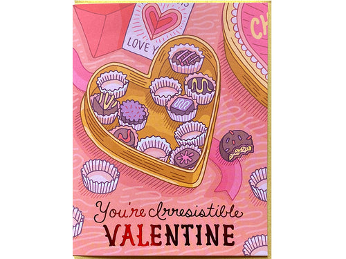 Irresistible Valentine Greeting Card