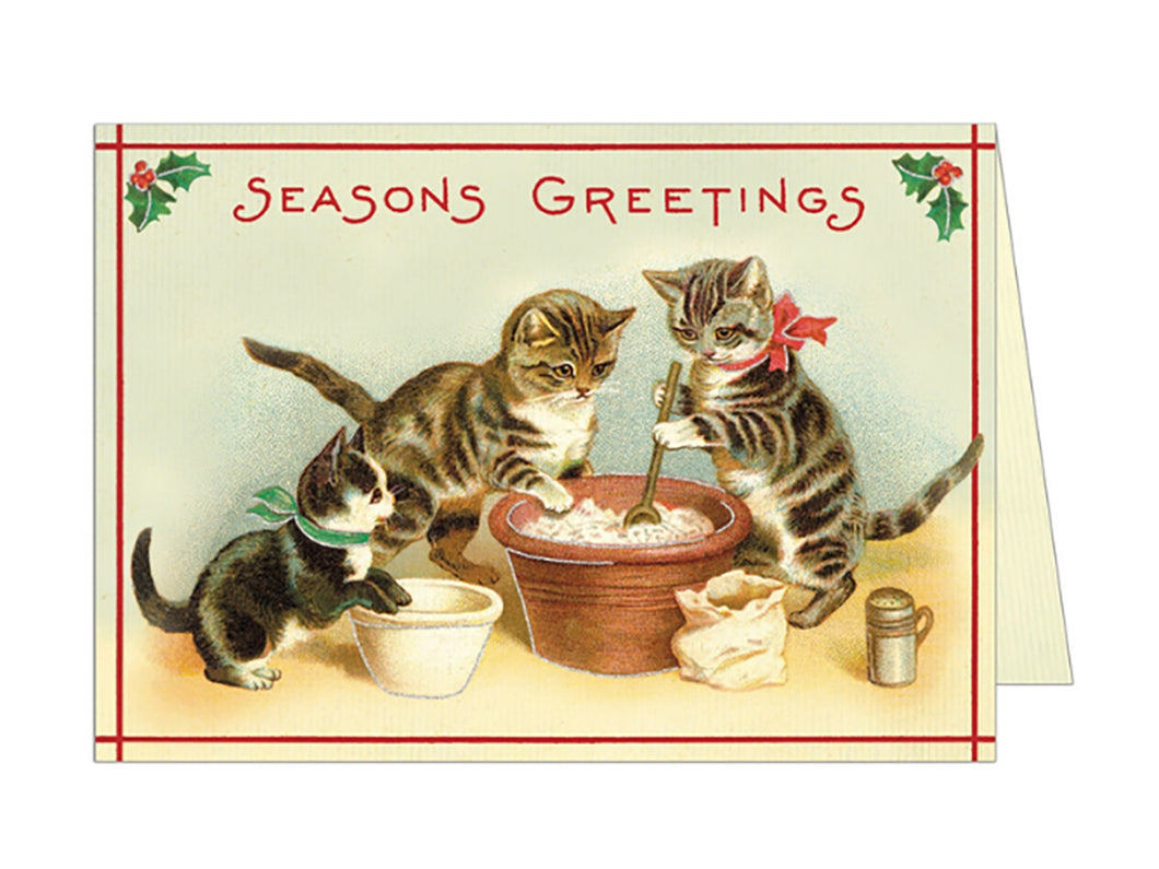 Christmas Cats, Greeting Card