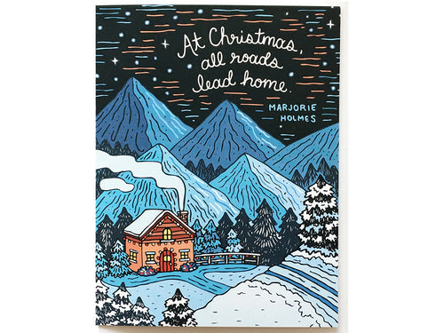Christmas Home Greeting Card