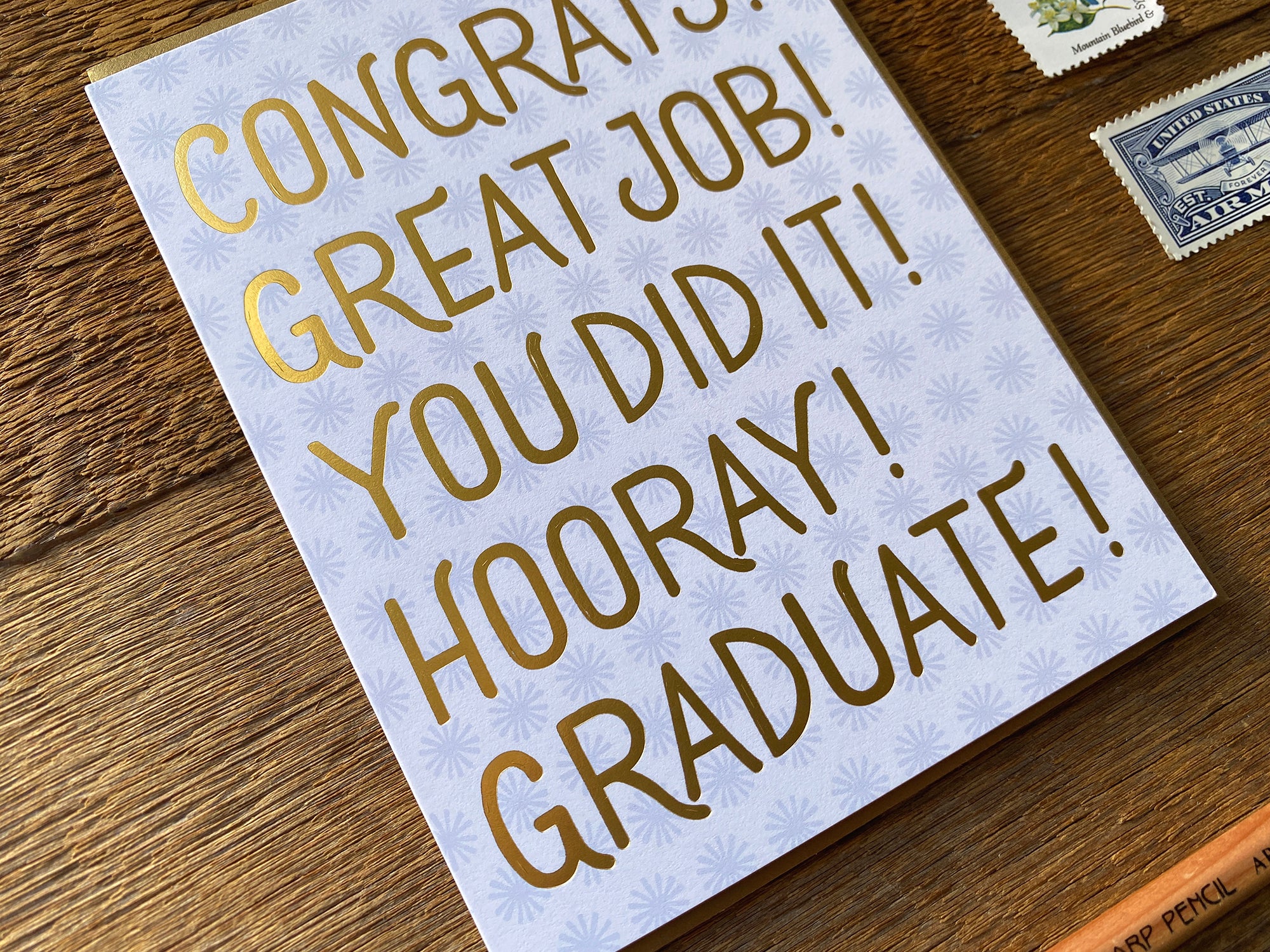 grad card notes Congrats Grad Words, Single Card – Noteworthy Paper & Press