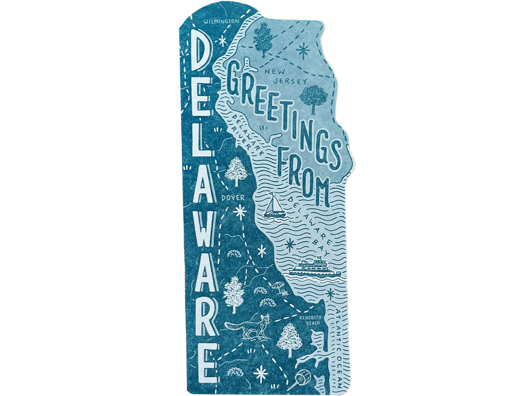 Greetings from Delaware Postcard