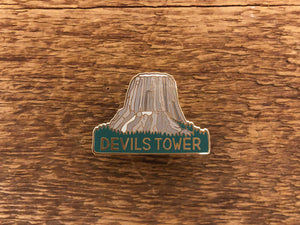 Devils Tower Enamel Pin