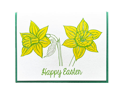 Easter Daffodils Greeting Card