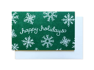 Happy Holidays Enclosure Card