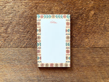 Floral Stripes Pocket Notepad