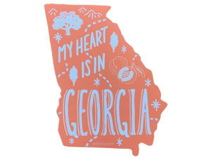 Georgia State Sticker