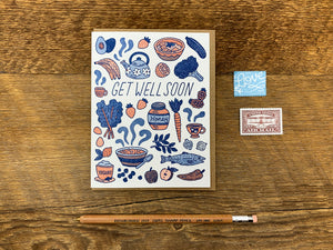 Get Well Food Greeting Card