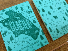 Glacier National Park Map Journal