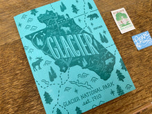 Glacier National Park Map Journal