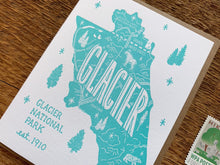 Glacier National Park Card