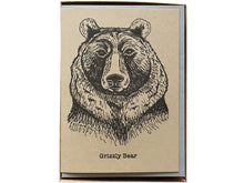 Grizzly Bear Greeting Card