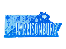 Harrisonburg Virginia Sticker