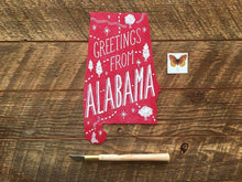 Greetings from Alabama Postcard