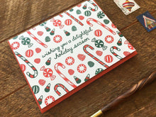 Holiday Candy Greeting Card