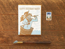 Birthday Matey Greeting Card