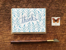 Cattail Thanks Greeting Card