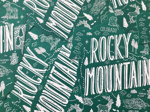 Rocky Mountain National Park  Postcard