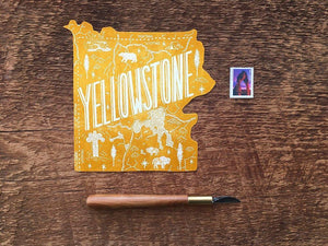 Yellowstone National Park Postcard