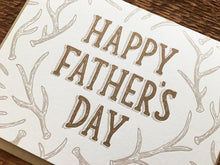 Father Antlers Greeting Card