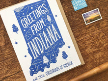 Greetings from Indiana Card