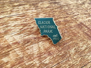 Glacier National Park Enamel Pin