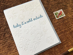 Baby It's Cold Greeting Card