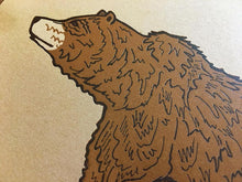 Grizzly Bear Art Print