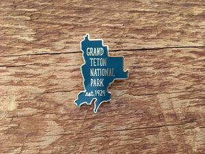 Grand Teton National Park Enamel Pin