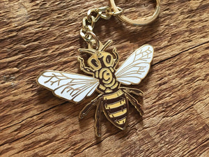 Honey Bee Keychain