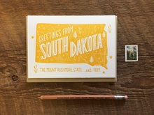 Greetings from South Dakota Card