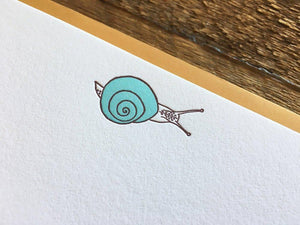Snail Mail Flat Stationery
