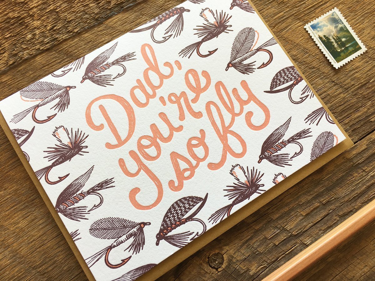 Dad Fly Greeting Card – Noteworthy Paper & Press