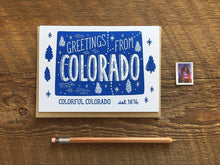 Greetings from Colorado Card