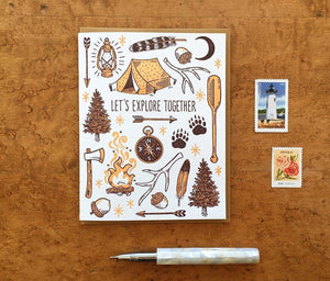 Explore Together Greeting Card