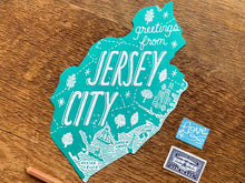 Greetings from Jersey City Postcard