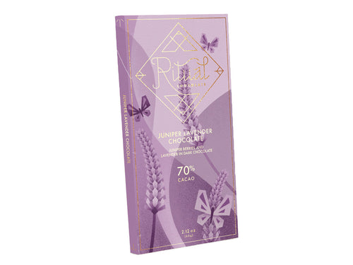 Juniper Lavender 70% Chocolate Bar