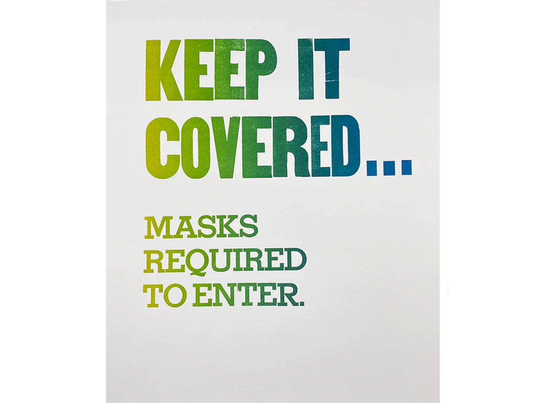 Keep It Covered Poster