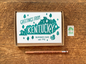 Greetings from Kentucky Card