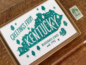 Greetings from Kentucky Card