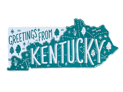 Greetings from Kentucky Postcard