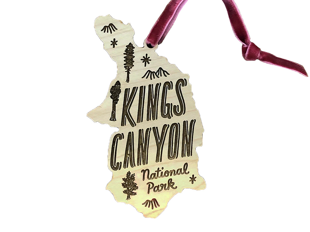 Kings Canyon National Park Ornament