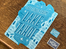 Greetings from Lake Tahoe Postcard
